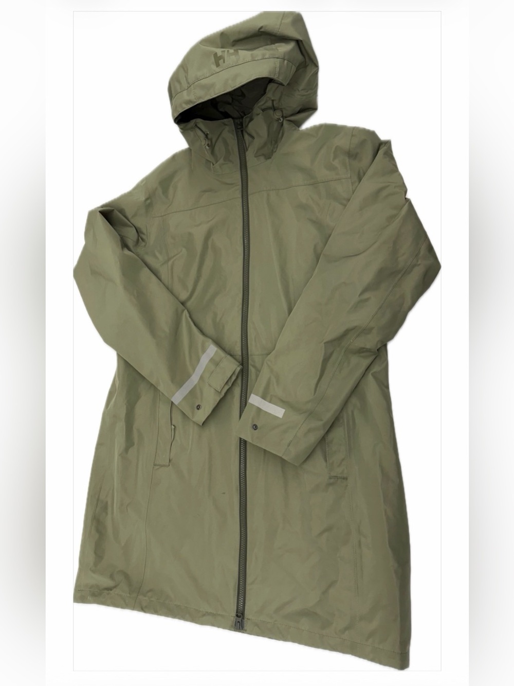 Helly Hansen Olive Green Waterproof Jacket size Large